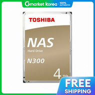 Toshiba | Toshiba N300 Nas Hdd 4Tb Hdwq140 Cmr Secure Packaging