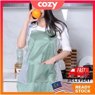 Apron Kitchen Chef Waterproff And Oil-proff Kitchenware Women And Men Kitchen Cloth Apron Masak Kali