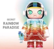 Popmart Molly 400% 彩虹天堂 隱藏款 隱藏版 space Molly soft drink