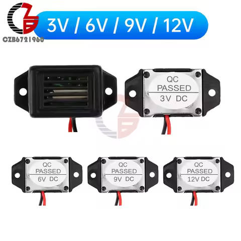 3V 6V 9V 12V 85dB Alarm Buzzer High Decibel Active Buzzer Alarm Speaker 2315 Mini Electronic Alarm B