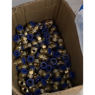 PC08 pneumatic quick connector 12,7mm 8-thread steam hose