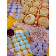 [PRE ORDER] 纯手工制作传统潮州芋泥千层酥 Handmade Traditional Teochew Yam Pastry Mooncake (4pcs/box;6ps/box)