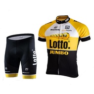 Imported LOTTO JUMBO Roadbike Cycling Jersey One Set