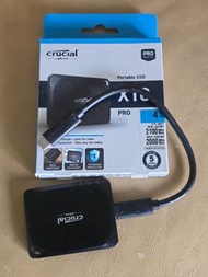 Crucial X10 Pro Portable SSD 4TB (CT4000X10PROSSD9)