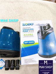 Máy Bơm Chìm Hồ Cá Sobo WP 500D 55w Hút Đáy Hồ Koi
