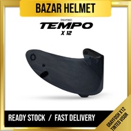 [VISOR] GRAYFOSH X12 HELMET TEMPO FULLFACE HELMET SMOKE TINTED VISOR X12 VISOR GRAYFOSH FULLFACE VIS