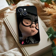 Mesuca | E-Edna Mode Phone Case For IPhone 1716 15 14 13 Pro Max 11 12 Mini X Xs XR Black Silicone C