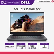 【Ready-Stock】 DELL G15 5530 BLACK (i7-13650HX / 16GB-D5 / 512GB SSD / RTX4050-6GB / 15.6"FHD-165z-RGB / WIN 11 HOME) 2YEARS WARRANTY