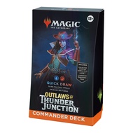 Magic: The Gathering Outlaws of Thunder Junction Commander Deck - Quick Draw (100-Card Deck, 2-Card 