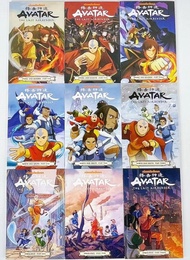 Avatar: The Last Airbender 9 Books set Season 2 (Imbalance/Smoke and shadow/North and south) English Comics for children 8yrs up