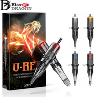 VREX 20pcs Tattoo Cartridge Mix Needle 0.25mm 0.3mm 0.35mm Round Liner Shader Magnum Tattoo Needles 