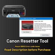 [READ DESCRIPTION] Canon Reset Tool - Resetter - Reset 5B00 Ink Pad Error code