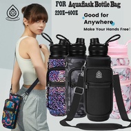 2023 Water Bottle Bag for Aquaflask bag Accessories with Pouch Vacuum Tumbler Holder Bag Bottle Slee