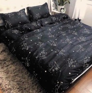 Vỏ chăn lồng ruột 2mx2m2 có khóa kéovải cotton poly hànmẫu cung hoàng đạo Bà Béo Kho chăn ga gối ga