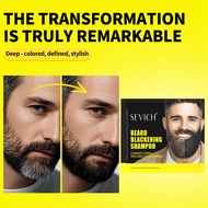 SEVICH Beard Dye Shampoo - Black