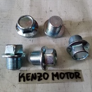 MESIN Taft ENGINE CARTER OIL TAP BOLT F70 F50 S75 V22H M16 X 12 P1.5 KEY 17 CAR SPARE PARTS