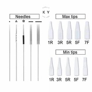 MESIN Standard Embroidery Machine Needle and Large Cover/ Motif Small Plain/ 1R/3R/5R/5F/7F