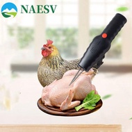 NAESV Poultry Plucking Tool, Handheld Quick Electric Chicken Plucker, Dehairing Efficient Stainless 