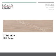 Granit Roman Motif Kayu dJati Beige 60x15/GT612233R/Lantai Serat Kayu