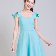 舞會禮服，淡藍，淡藍色禮服，伴娘禮服，舞會禮服，藍禮服