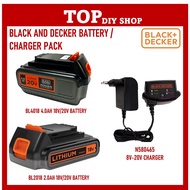 BLACK & DECKER BL2018 / BL1518 18V 2.0Ah / 1.5AH Replacement Battery  8V - 20V MAX LI-ION BATTERY CH