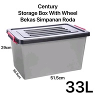 Centurty Box Simpanan 33Litter 7888Bc - Dimensi: L51.5 x W36.5 x H29.2cm