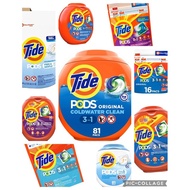 Tide PODS Laundry Detergent Soap PODS, High Efficiency (HE), 42, 81 Count