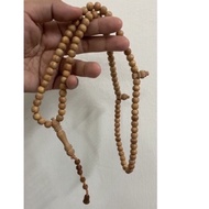 tasbih pendinding TASBIH TERAS BIDARA  SIDR99 biji  bau teras kayu asli bidara penghalau anasir jaha