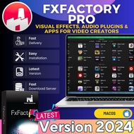 FxFactory Pro 8.0.21 - Visual effects, audio plugins & apps for video creators | MacOS