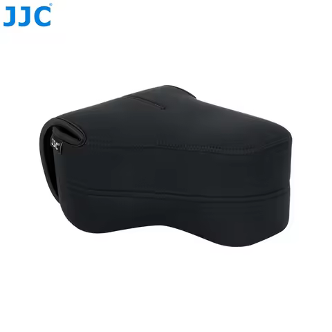 JJC DSLR Camera Case Neoprene Pouch Camera Bag 15x11.5x20cm/5.9x 4.5x 7.8inch for Canon 5D 6D 7D Nik