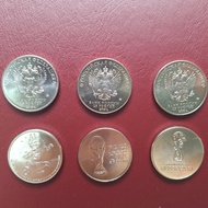 Set of 3 Russian W.C Coins 2018 – W.C Commemorative Coins 2018, Collectible Coins