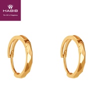 HABIB Oro Italia 916 Yellow Gold Earring GE71100220