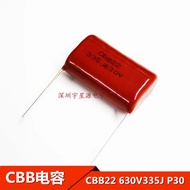 CBB22 Capacitor 630V335J 630V3.3 UF Pitch P30 P25 P30 Film Capacitor Polypropylene Film Capacitor Fi