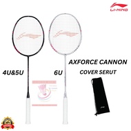 RAKET BADMINTON BULUTANGKIS LINING AXFORCE CANNON 4U 5U 6U