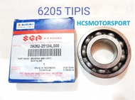 BEARING LAHAR 6205 TIPIS SUZUKI SHOGUN 125 ORIGINAL ASLI SGP
