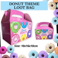 Sweet Donut Candy Land Theme Birthday Loot Bag Treats Birthday Party Giveaway Lootbags