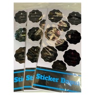 STICKER LABEL KITCHEN STICKER MURAH LABEL STICKER BOTOL REMPAH RATUS  STICKER SEASONING BOTTLE