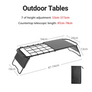 Outdoor Folding Table Expandable Grid Table Tea Table ISE MOUNT