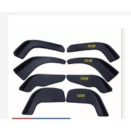 Car Front Deflector Spoiler Splitter Diffuser Bumper Canard Lip Body Shovels