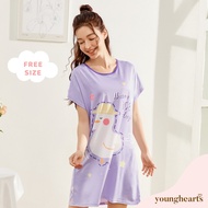 Young Hearts Young Curves Have A Nice Day Sleep Dress C01-P01241