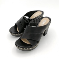 [ส่งเร็วพิเศษ!] 8am รองเท้าแฟชั่นส้นสูง รองเท้าแตะเพื่อสุขภาพส้นสูงแบบสวมใส่กระชับเก็บรูปเท้า ส้นพีย