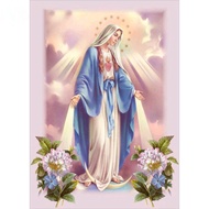 Religious diamond painting "Virgin Mary" 5D DIY diamond painting mosaic diamond painting, home wall decoration