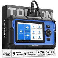 TOPDON AD600S Car Vehicle OBD2 Scanner, Diagnostic Tool, ABS SRS Transmission Engine Code Reader, 9 
