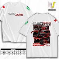 BLACK ANGEL BUS T-SHIRT MODERN T-SHIRT/ SIMPLE, DYNAMIC, AND GIVES A CASUAL IMPRESSION MEN'S AND Wan