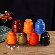 Sieve Cup with Bottom Holder Color Cup Sieve Dice Cup Dice Sieve Cup Dice Cup Dice Cup Draw Cup KTV 