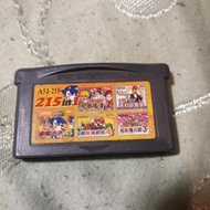 GBA Nintendo GAME BOY Advance 215in1卡帶.火影忍者2.瑪莉歐賽車.音速小子.超級瑪莉