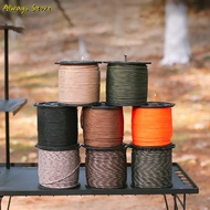 【In Stock】Portable Outdoor 9-core Parachute Cord 100m 4mm Multipurpose Tent Wind Rope Clothsline For Camping Hammock