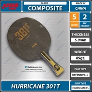 DHS Hurricane 301T Table Tennis carbon Blade Paddle Bat Racket Ping Pong Handshake-FL