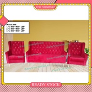 Sofa Baldu Velvet Sofa 1 Seater 1 Seater 3 Seater 1+1+3 Seater