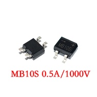 MB8S MB6S MB10S HD06 0.5A อุปกรณ์ไฟฟ้า SMD Rectifier Diode บริดจ์/0.5A 600V/0.5A 800V/0.8A 1000V/SOP